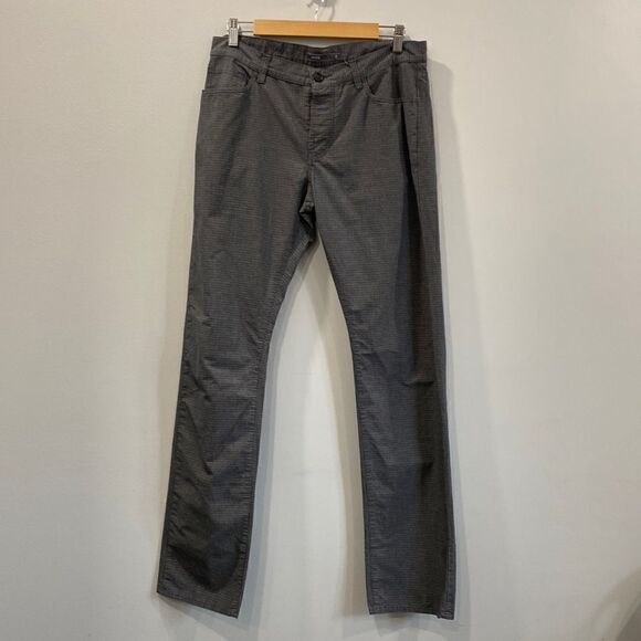 Vince Gray Checkered Women’s Pants  - Picture 1 of 7